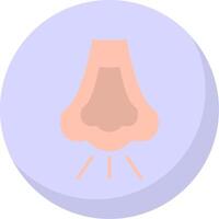 Rhinology Flat Bubble Icon vector