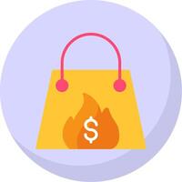 Hot Price Flat Bubble Icon vector