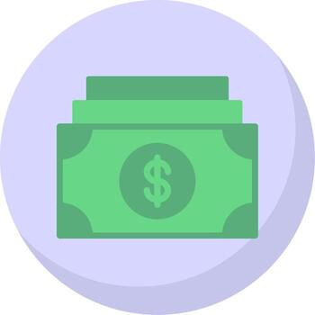 pago sistema plano burbuja icono vector