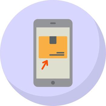 orden en plano burbuja plano burbuja icono vector