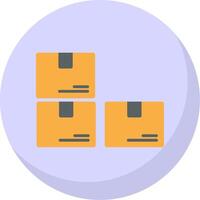 Inventory Flat Bubble Icon vector