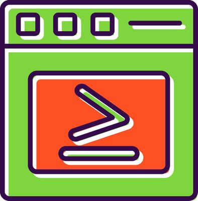 Greater Than filled Design Icon