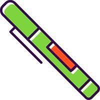 Pen filled Design Icon vector