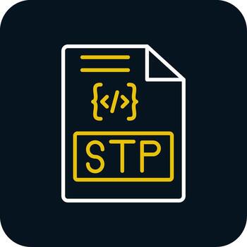 archivo formatos línea rojo circulo icono vector