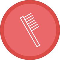 Comb Line Multi Circle Icon vector