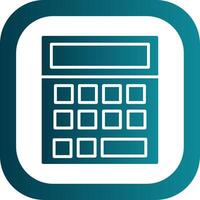 Editorial Design Glyph Gradient Corner Icon vector