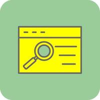 Quality Assurance Glyph Gradient Corner Icon vector