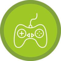 Controller Line Multi Circle Icon vector