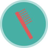 Comb Flat Multi Circle Icon vector