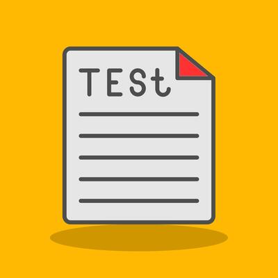 Test Filled Shadow Icon