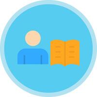 Study Flat Multi Circle Icon vector