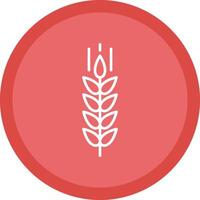 Wheat Line Multi Circle Icon vector