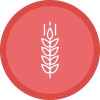 Wheat Line Multi Circle Icon vector