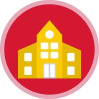 Flats Flat Multi Circle Icon vector