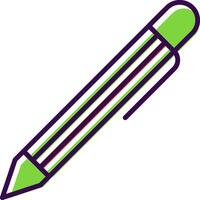 Pen filled Design Icon vector