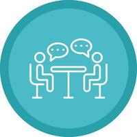 Tools Line Multi Circle Icon vector