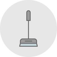 Cleaner Line Filled Light Icon vector
