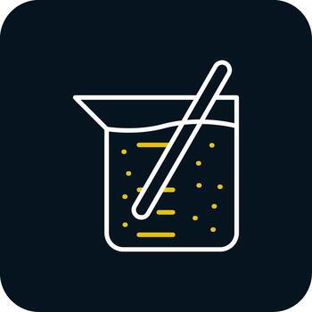 Agitator Line Red Circle Icon vector