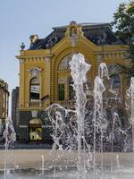 View of the synagogue in the city of Subotica photo