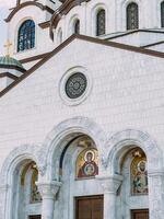 The Church of Saint Sava Cathedral or Hram Svetog Save, Belgrade, Serbia photo