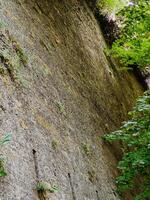 Wall of the old fortress on Petrovaradin, Novi Sad, Serbia photo