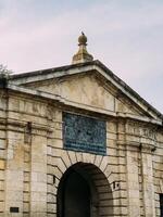 Belgrade Gate near Petrovaradin Fortress, Novi Sad, Serbia photo