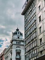 Streets and architecture of Belgrade, Serbia photo