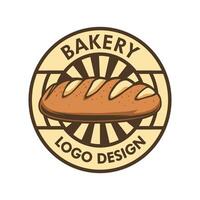 Bakery logo design template for you vector
