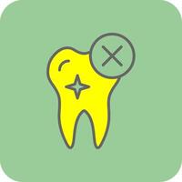Rejected Glyph Gradient Corner Icon vector