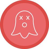 Ghost Line Multi Circle Icon vector