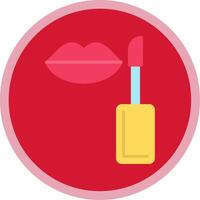 Lipgloss Flat Multi Circle Icon vector