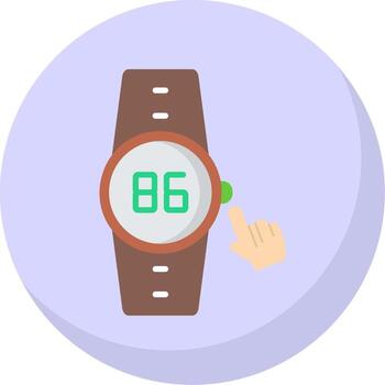 botón plano burbuja icono vector