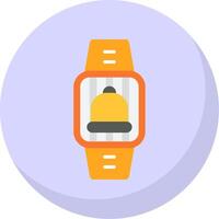 Notification Flat Bubble Icon vector