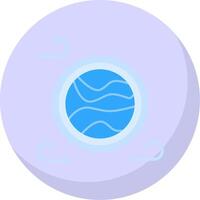 Atmosphere Flat Bubble Icon vector