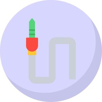 Jack Flat Bubble Icon vector