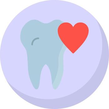 me gusta plano burbuja icono vector