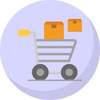 Purchase Flat Bubble Icon vector