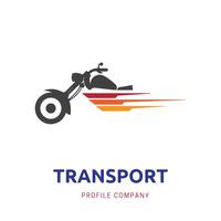 transporte y vehículo logo diseño para marca empresa y identidad vector