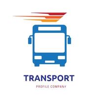 transporte y vehículo logo diseño para marca empresa y identidad vector