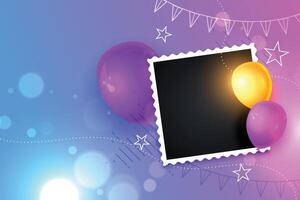 Happy holiday background with bright multicollor balloons. Raster version. vector