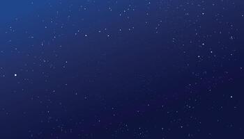 estrellado noche cielo espacio sin costura modelo. galaxia brillante estrellas fondo, tela sin costura impresión o textil antecedentes. envase papel espacio modelo o fondo de pantalla con cometa, brillante constelaciones vector