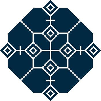 abstract geometrical pattern design vector