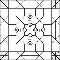abstract geometrical pattern design vector