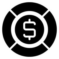 digital asset management glyph icon vector