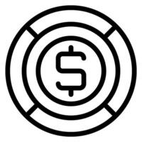 digital asset management line icon vector