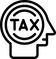 this icon or logo taxes icon or other where everything related to kind of taxes and others or design application software vector