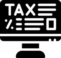 this icon or logo taxes icon or other where everything related to kind of taxes and others or design application software vector