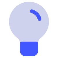 Lightbulb icon for web, app, infographic, etc vector