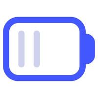 Battery icon for web, app, infographic, etc vector