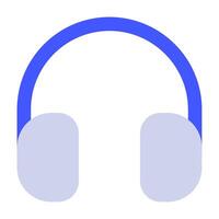 Headphones icon for web, app, infographic, etc vector